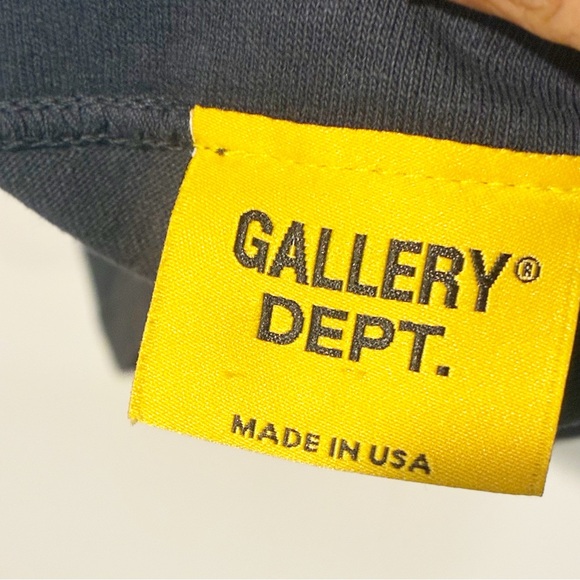 GALLERY DEPT Size Small Black Red ‎ LOGO POCKET TEE Tshirt - Picture 4 of 6